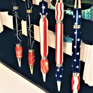 Teachers Pen/acrylic Pen/american Flag Pens - Etsy