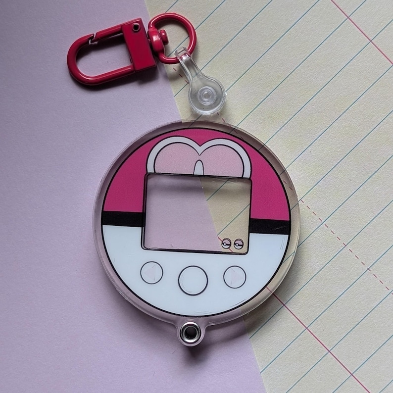 Pokewalker Fillable Shaker Keychain image 8
