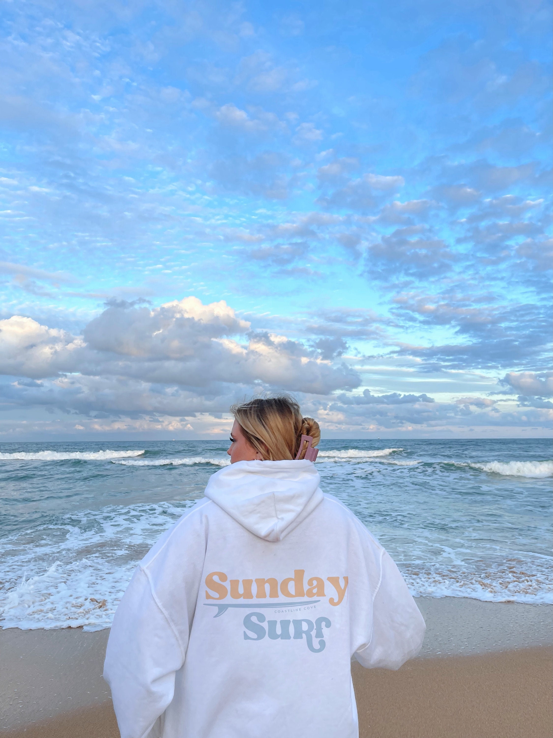SUNDAY SURF HOODIE - Etsy