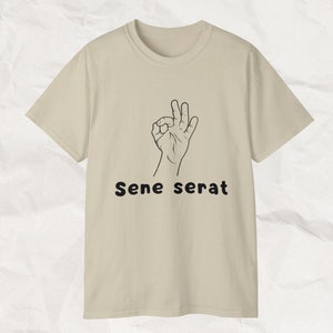 エリトリア グラフィック ユニセックス T シャツ | Sene Serat Tigrinya T シャツ | エリトリア T シャツ