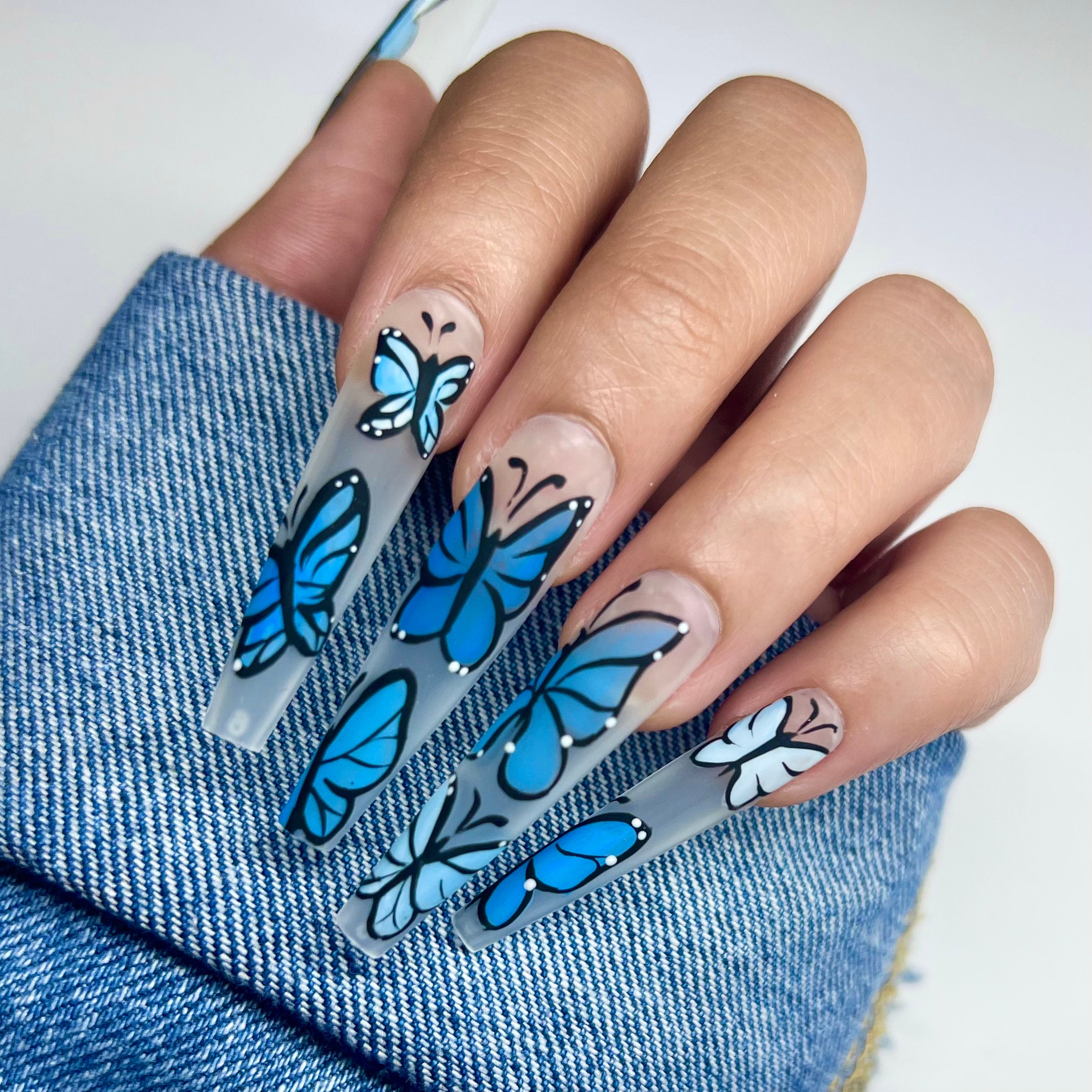 Simple long nail inspo💅 | Gallery posted by Reneé | Lemon8