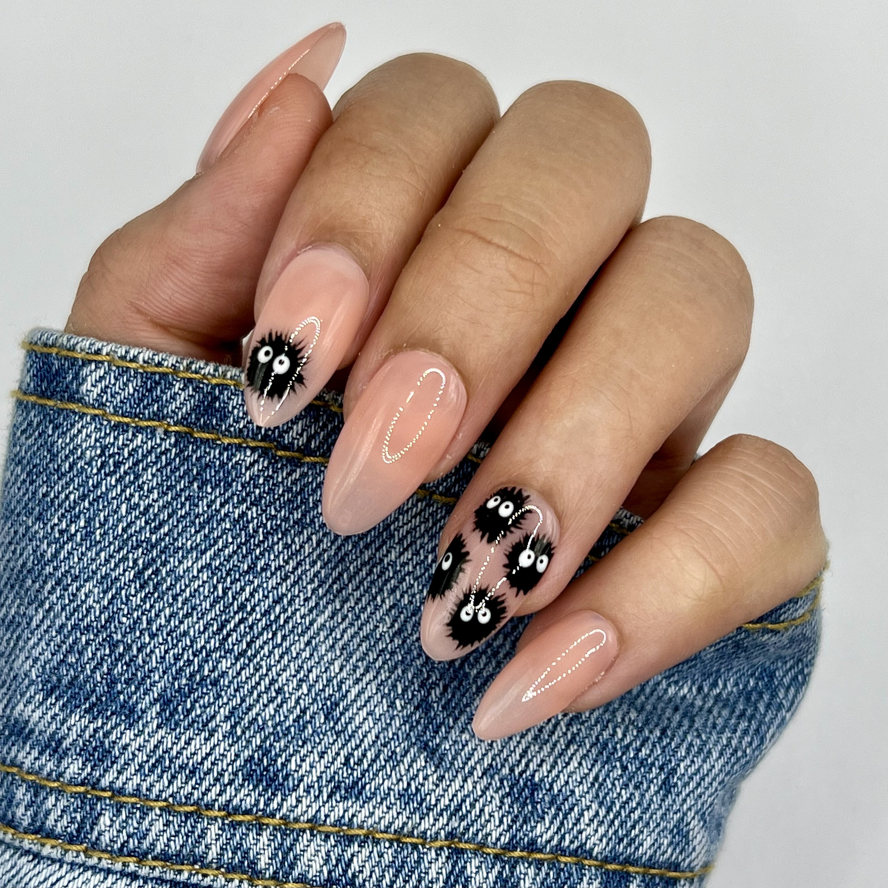 Nekopara Nails 1 Damn Kitty Press on Nails Fake Nails 