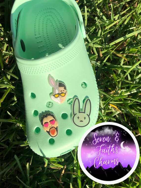 bad bunny crocs jibbitz