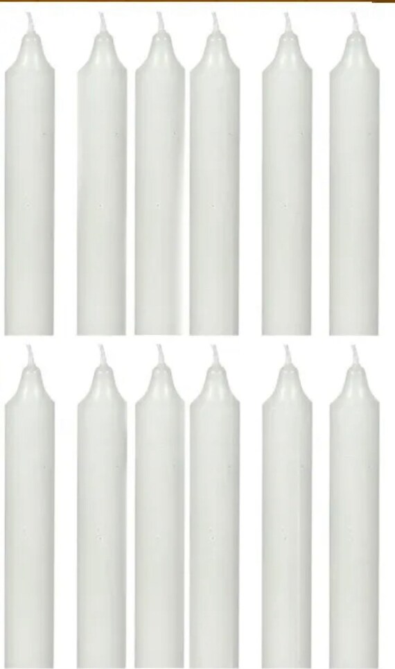 12 Emergency Candles 5hr Burn Time Each Long Lasting Candles Storm