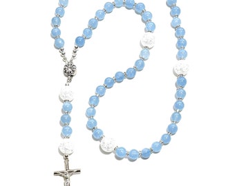 Aquamarine Rosary