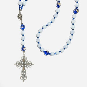 Aquamarine Rosary