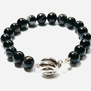 Black Agate Bracelet