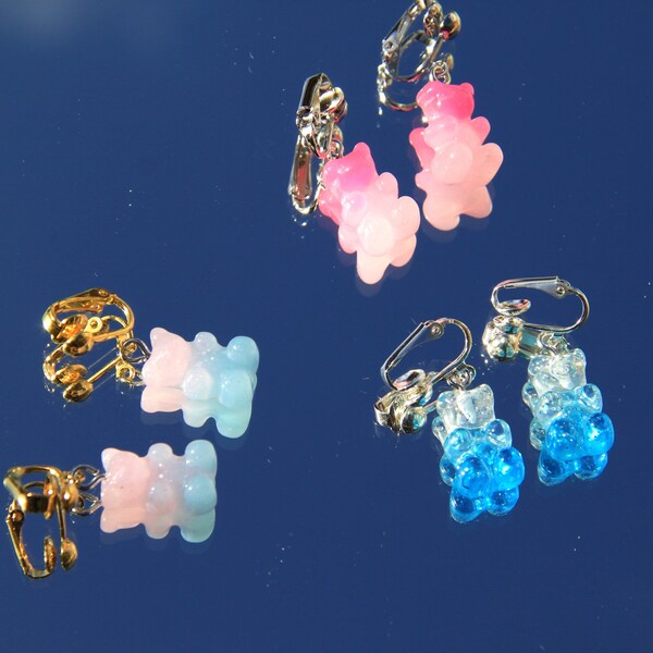 Gummy Bear Earrings - Etsy