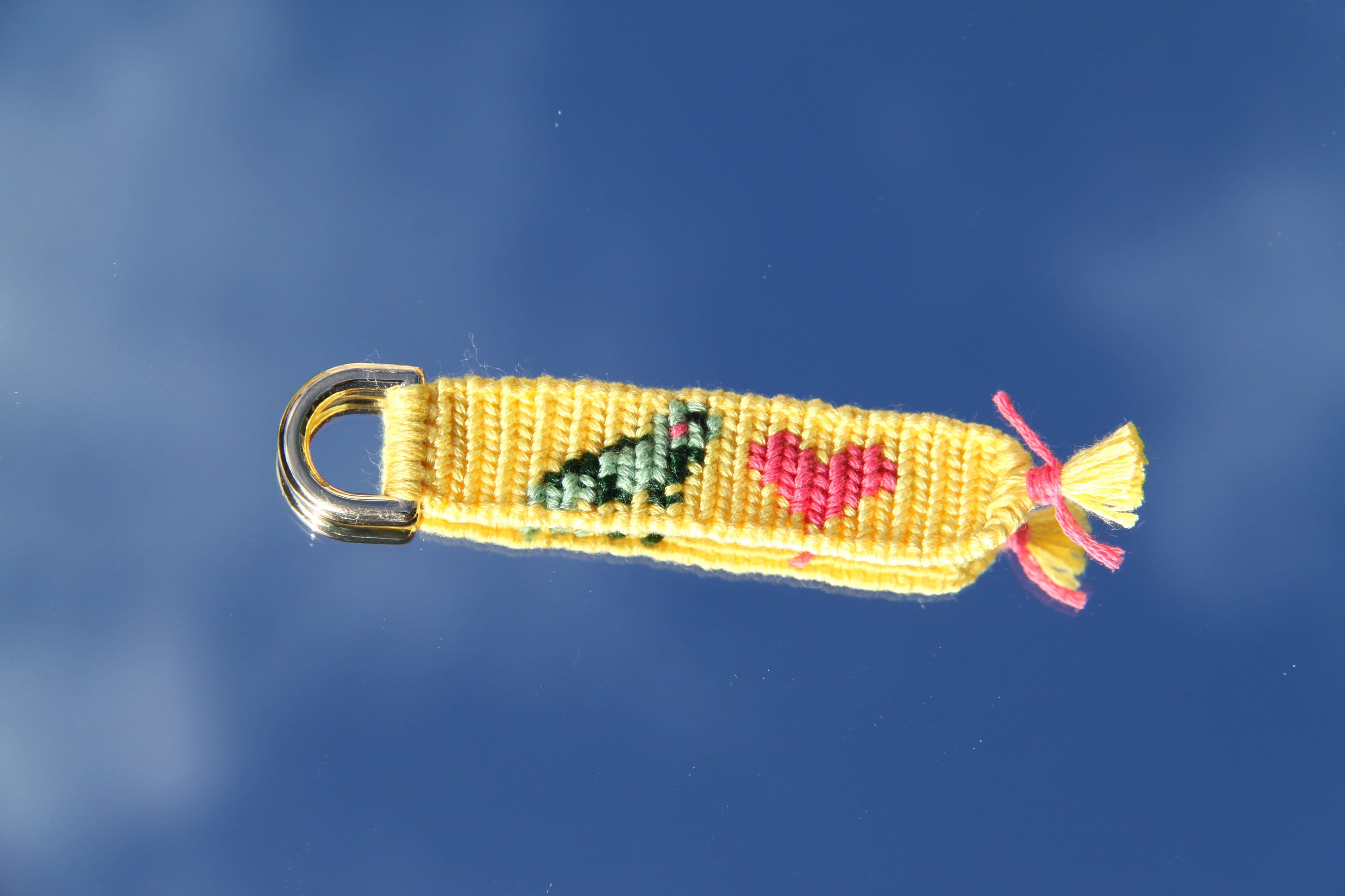 Friendship Bracelet Keychain Alpha Bracelet Keyring Braceletbook