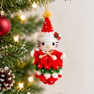 Kitty ornament,Pipecleaner