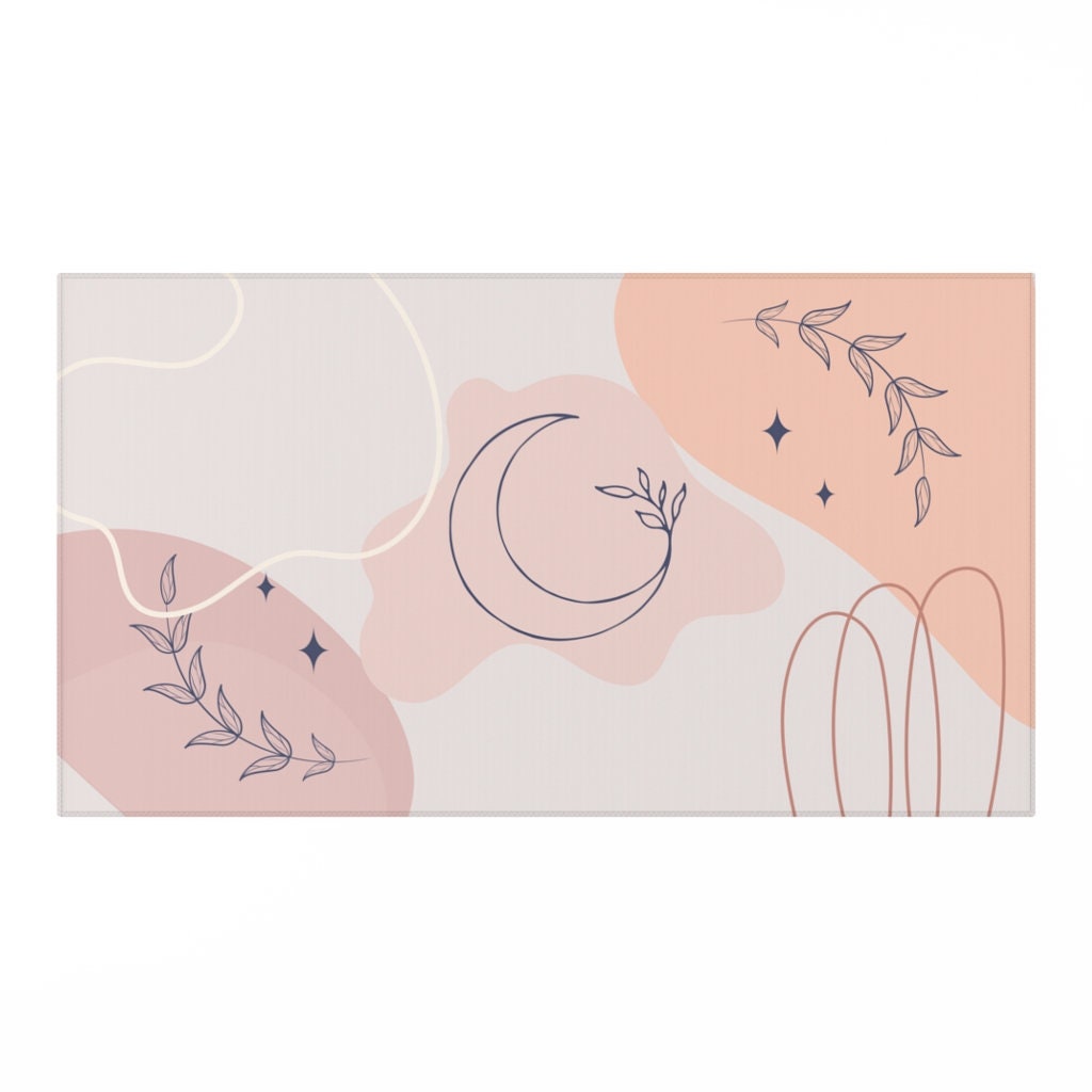 Boho Area Rug Earth Tones Nursery Decor Neutral Colors Etsy