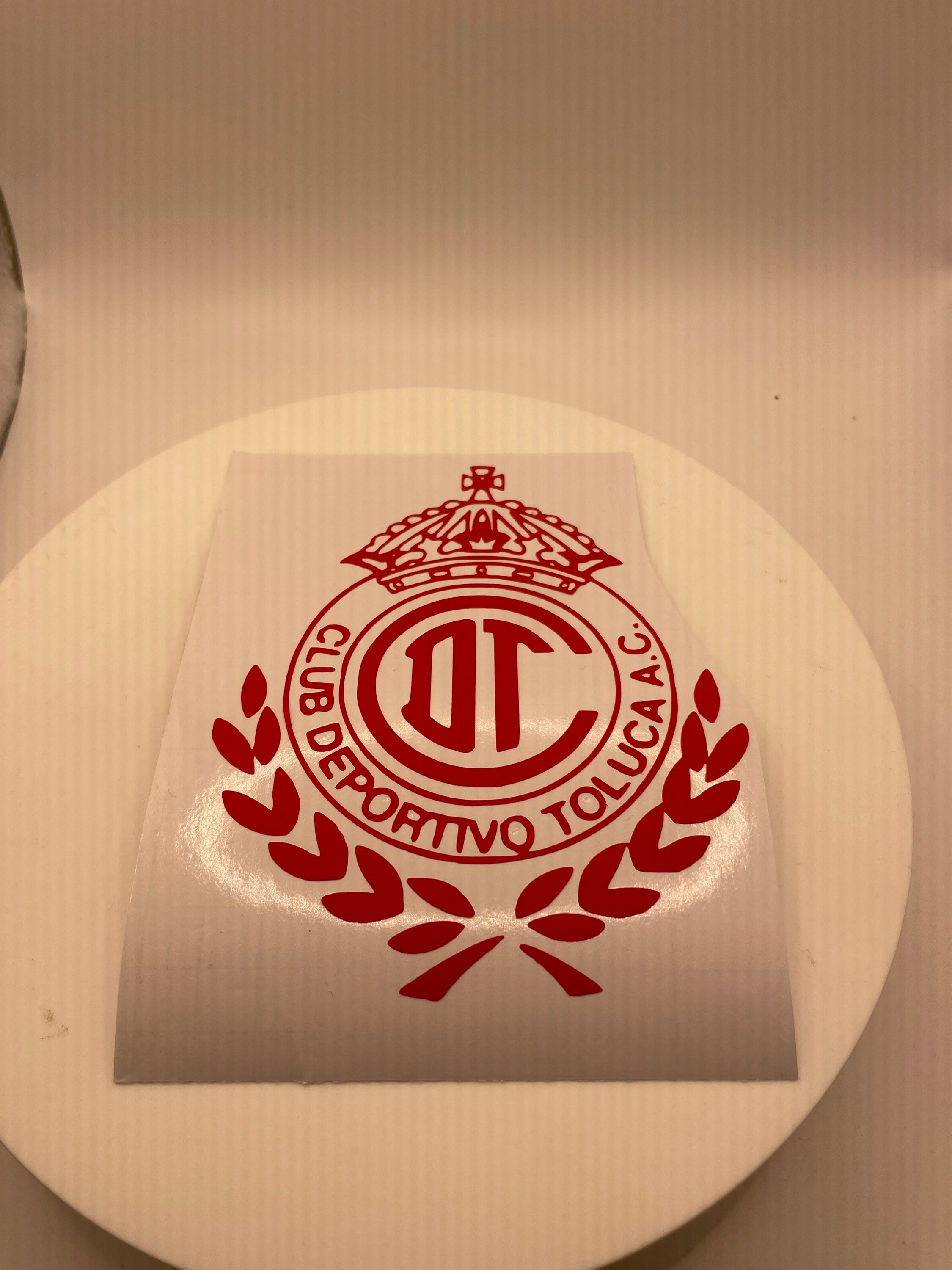 Toluca Club Soccer Futbol Diecut Sticker - Etsy