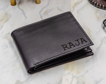 Personalized Leather Wallet, Monogram Wallet for men, Custom Men's Wallet, Anniversary Gifts For Men, Christmas Gifts, Toronto Leather