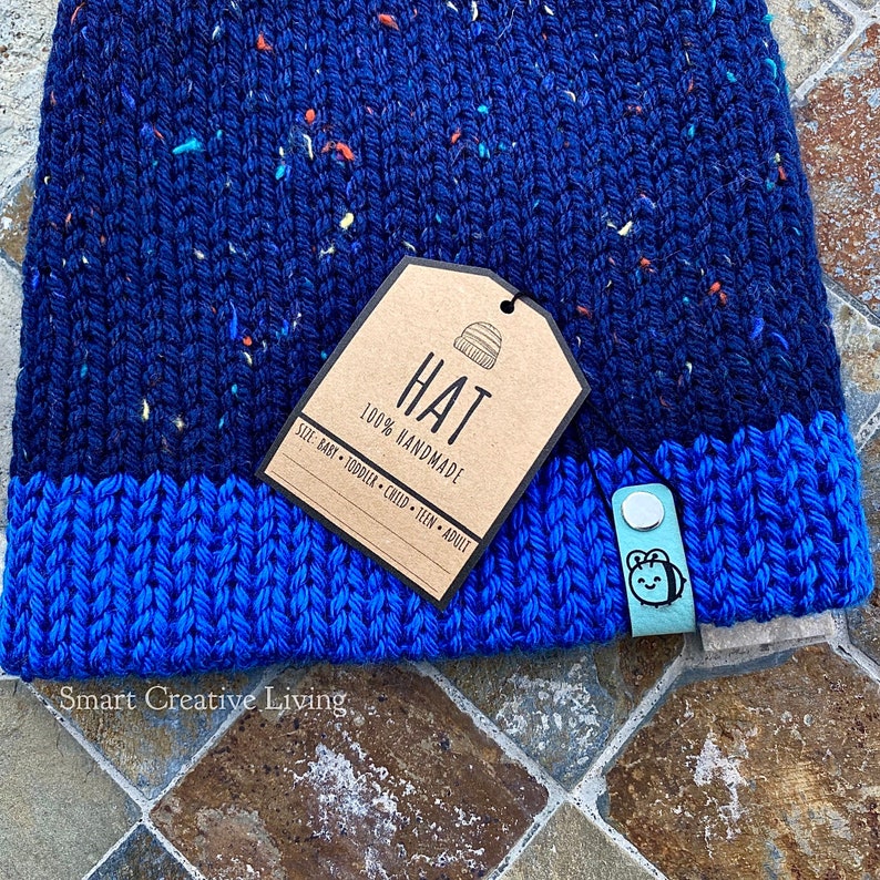 Hat Tag Examples Printable Hat Tags – Handmade Knit & Crochet Beanies (PDF Download) - Etsy