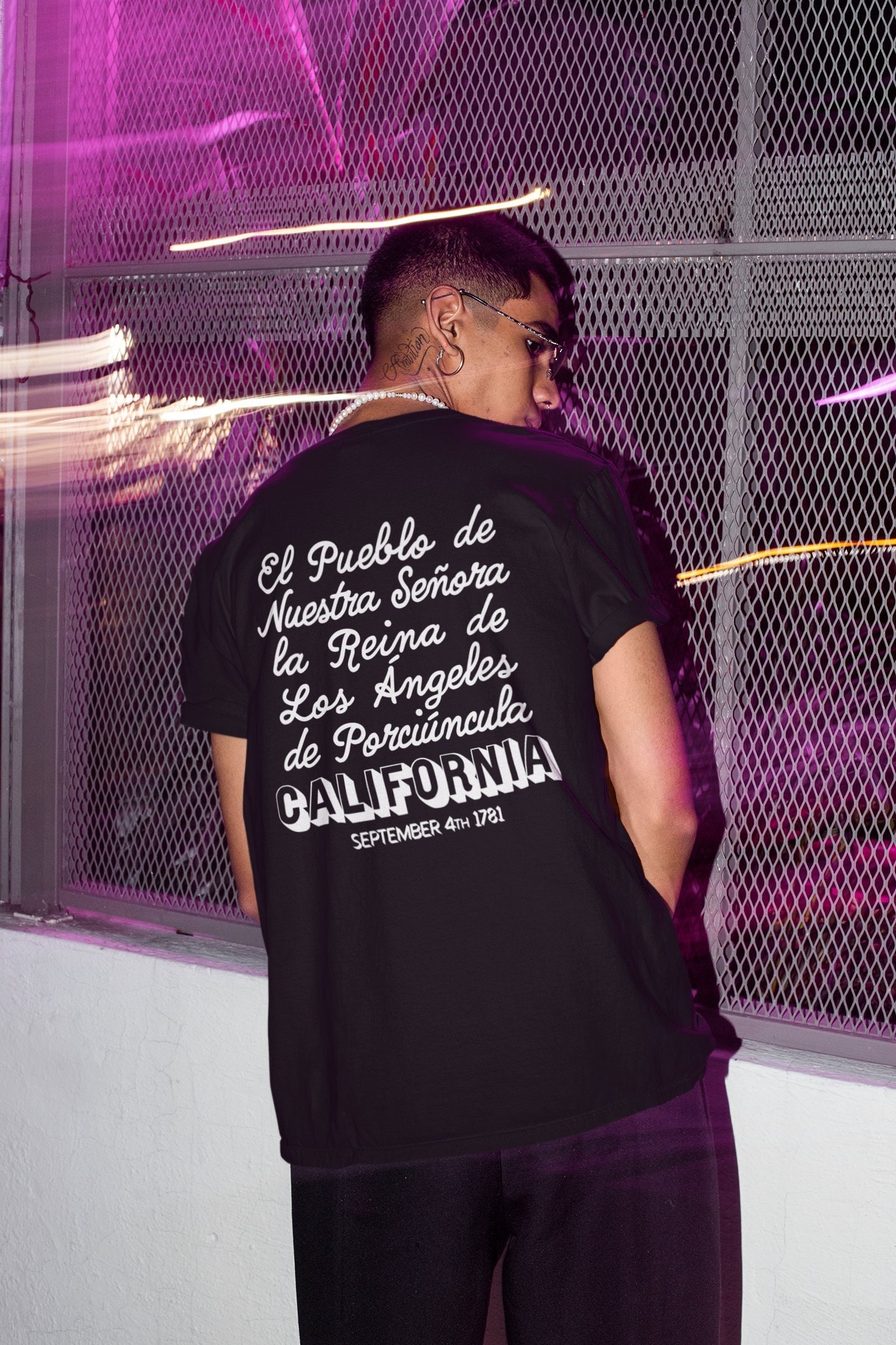 ◆boohoo◆ ロサンゼルス フローラルプリント Tシャツ Fujita Baseball T with Royal Blue Sleeves – The Library Store