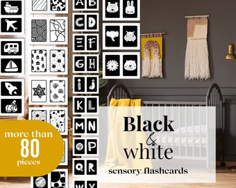 Baby Sensory Cards Printable Set of 100 High (Instant Download) - Etsy