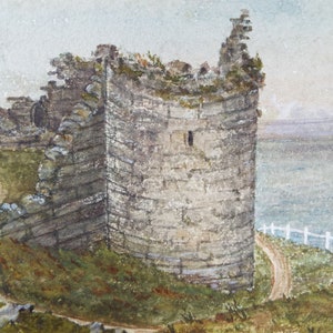 Original Watercolour, &#39;Aberystwyth&#39; Late  19th Century, F K Griffith