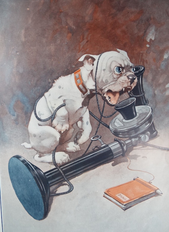 Paire De Serre-Livres Rares En Régule - Figurines Bonzo The Dog Par G.E. Studdy (Années 40)