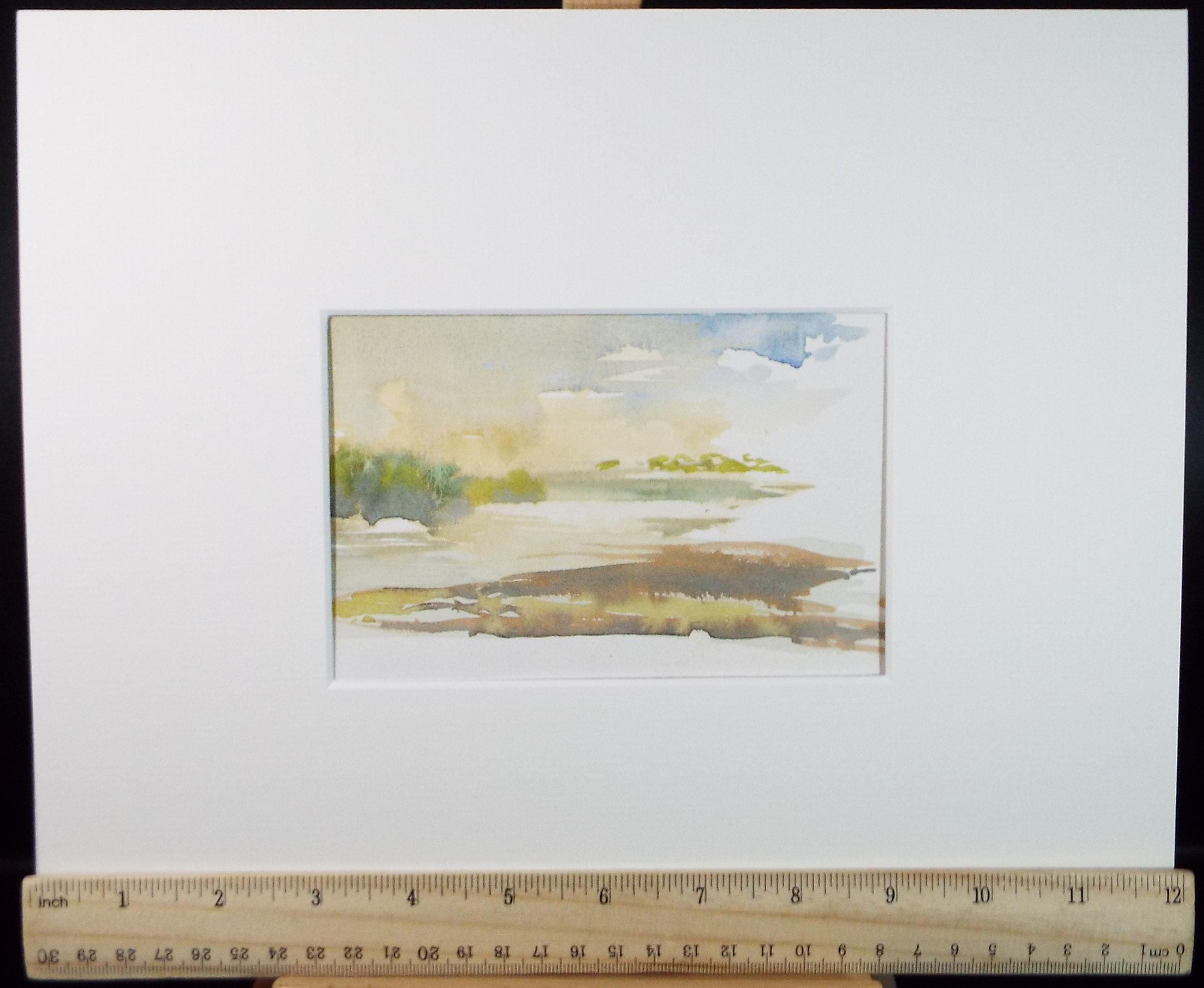 印象派 北郷薫澄【夕焼け】油彩画 印象派 北郷薫澄【夕焼け】油彩画