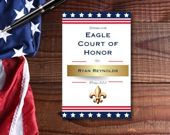 Eagle Scout Court of Honor BUNDLE / Customizable Ceremony Bundle ...