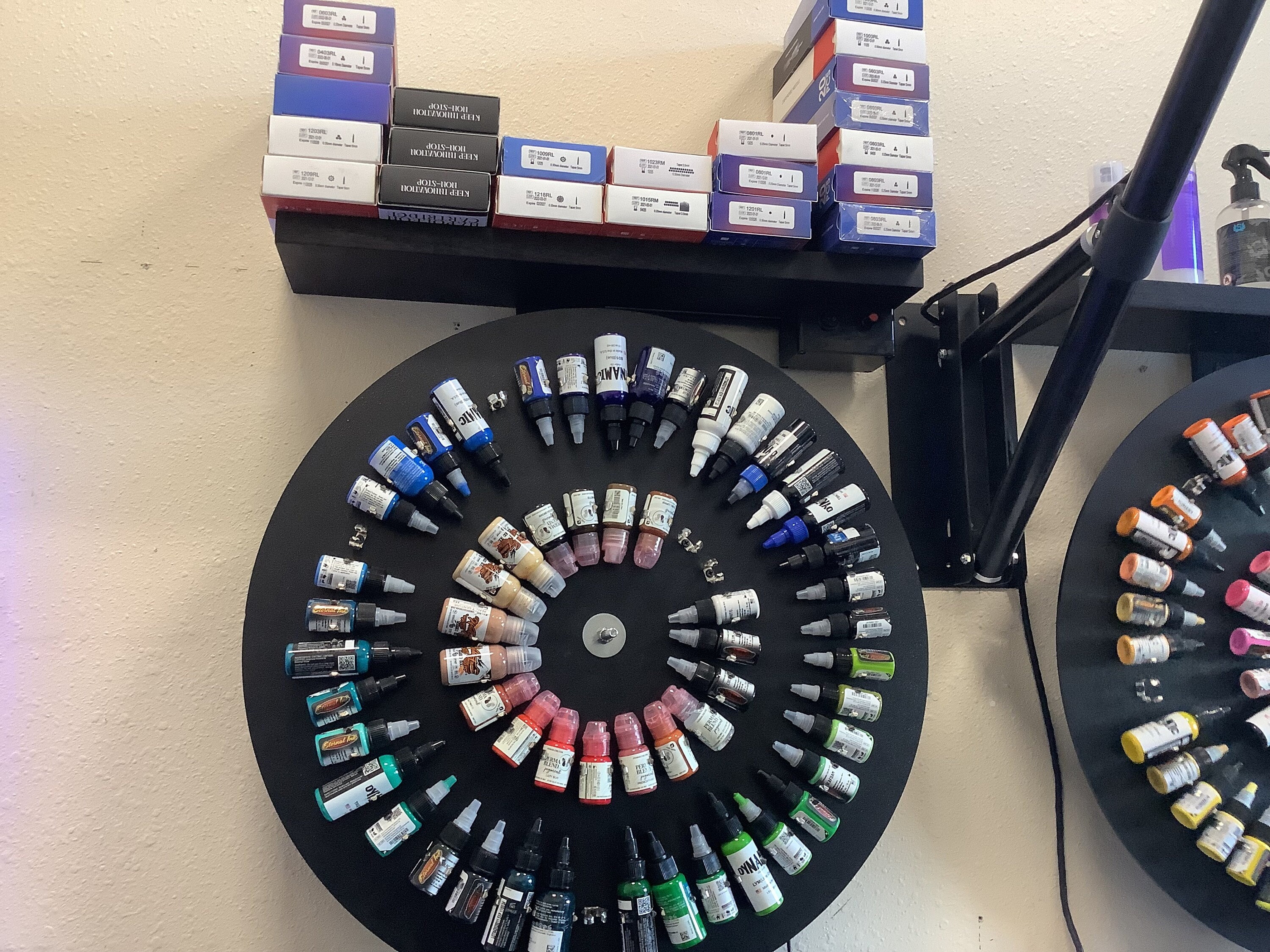 Tattoo Ink Wheel el Zorro Ink Wheel Ink Organizer Etsy