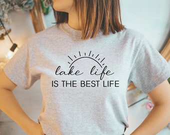 Lake Life T-Shirt | Vacation Tee, Camping Shirt