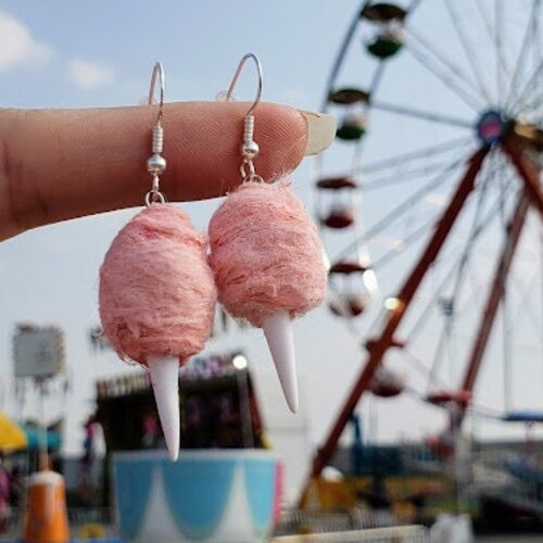 M&M Candy Inspired Resin Stud Earrings Fun Earrings Candy Etsy