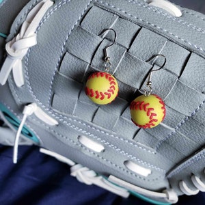 Softball Earrings