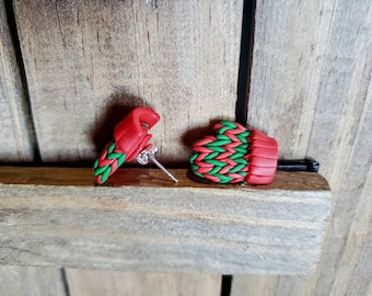Christmas Mitten Stud Earrings