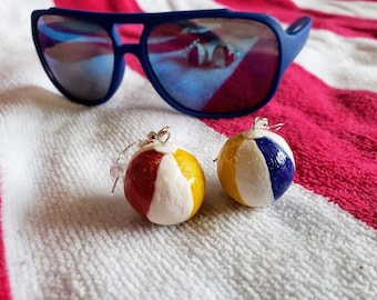 Beach Ball Earrings