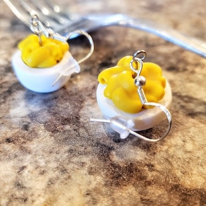 Macaroni and Cheese Earrings