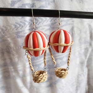 Hot Air Balloon Earrings