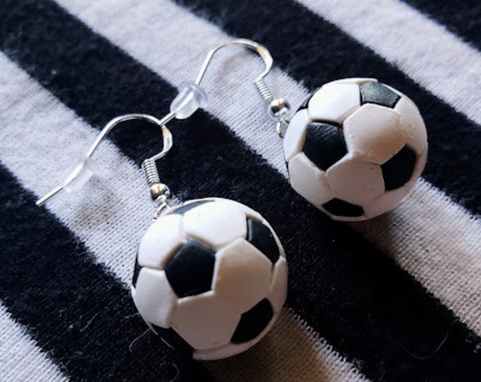 Soccer Ball Earrings