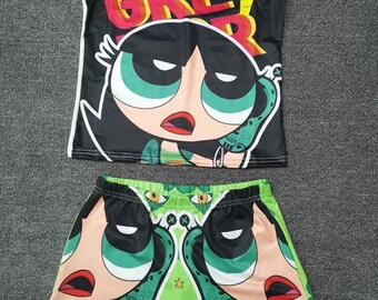 Cartoon Pjs - Etsy