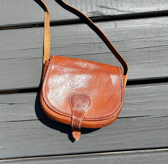 Leather Crossbody Mini Bag - image 3