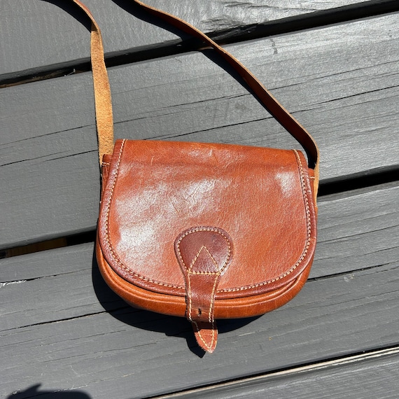Leather Crossbody Mini Bag - image 1