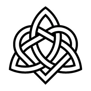 Trinity Love Knot Procreate Stamp