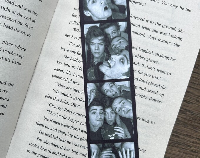 One Direction Bookmarks One Direction Polaroid Bookmark Wall Art - Etsy UK