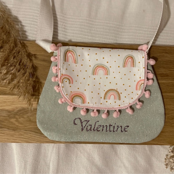 Sacs petites filles, cadeaux anniversaire filles, cadeaux personnalisable, sac bandoulière fille