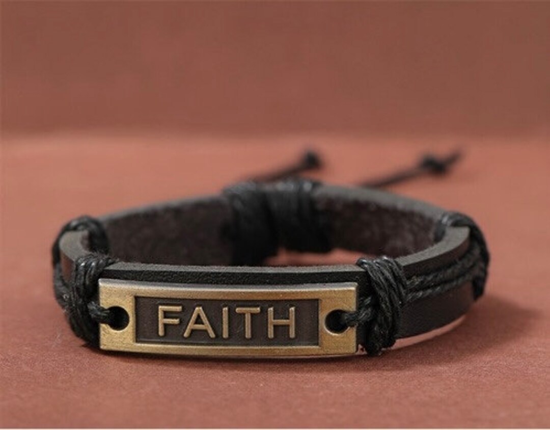 Men's Leather Bracelets Etsy