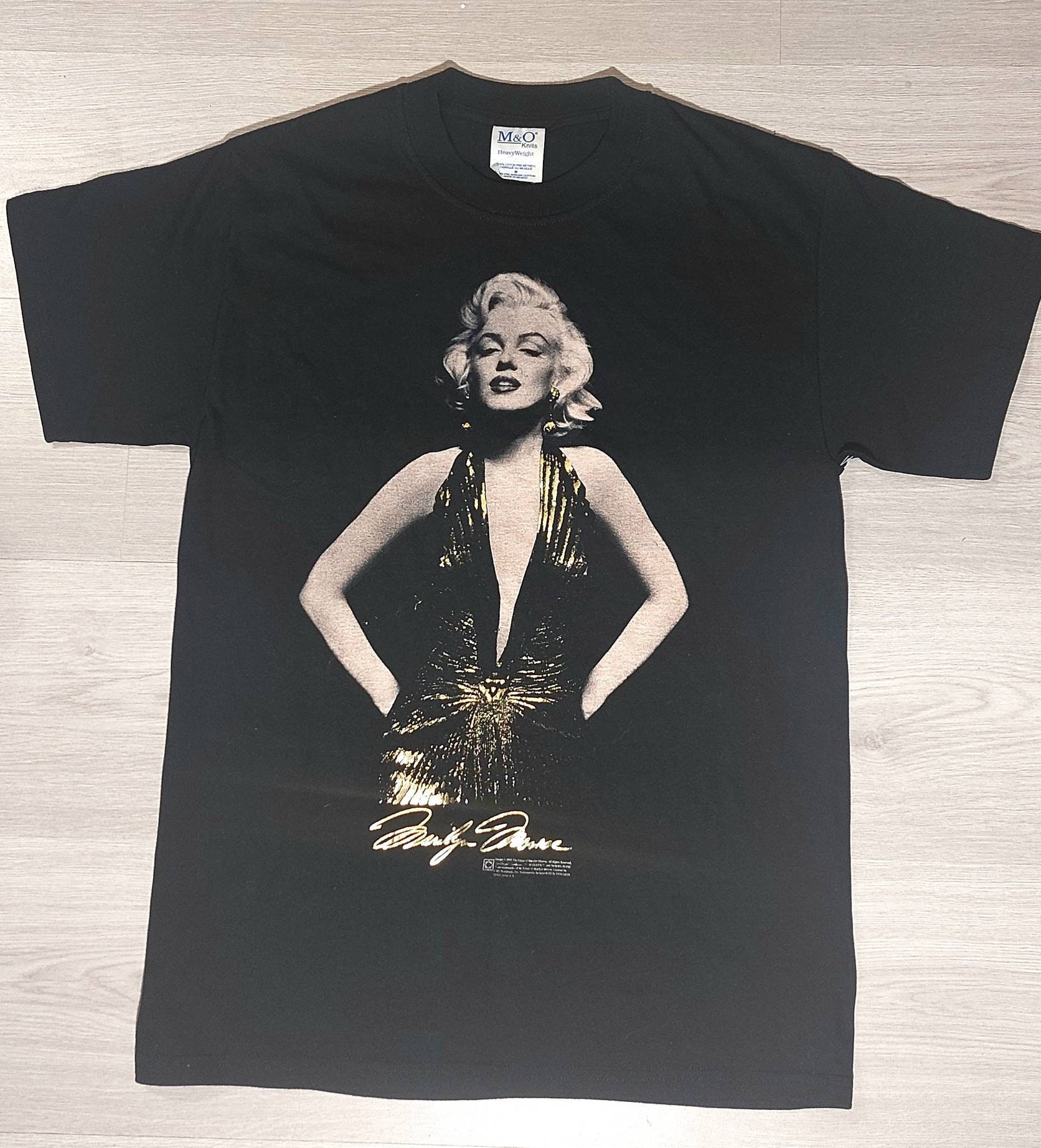 O&M Knit RARE 1995 Vintage Marilyn Monroe T-shirt - Etsy O&M Knit RARE 1995 Vintage Marilyn Monroe T-shirt - Etsy