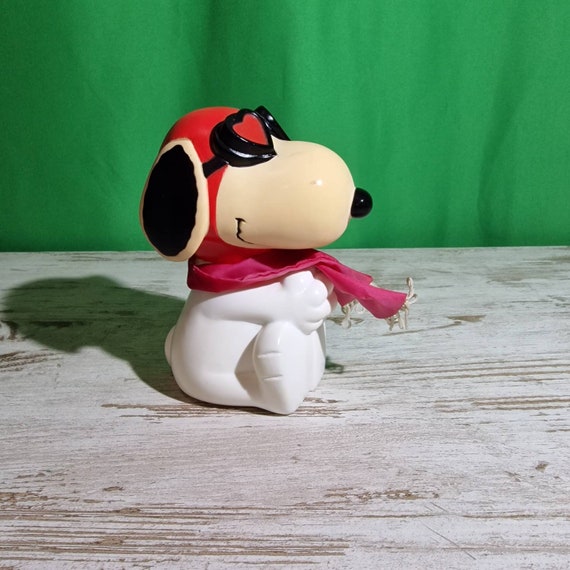 Vintage Peanuts Snoopy Figures Lot of 2 United Feature