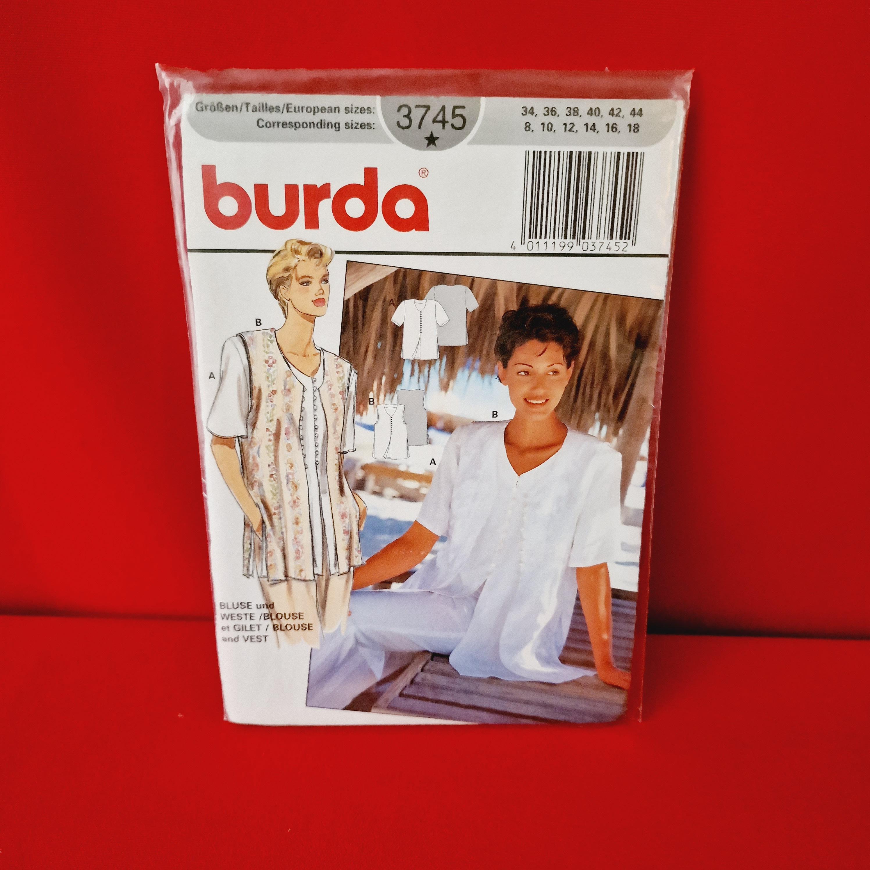 Vintage Burda Sewing Pattern Lot of 4 - Etsy