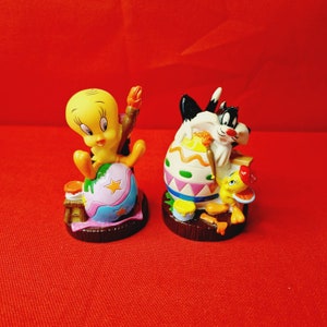 Tweety and silvester Easter set 1999