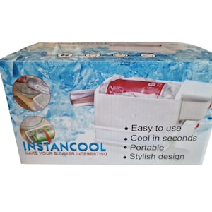 Instancool Drink Chiller: Portable Can Cooler, Cools in 60 Seconds