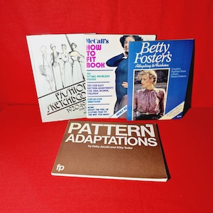 Sewing/patern/fashion books. Set of 4