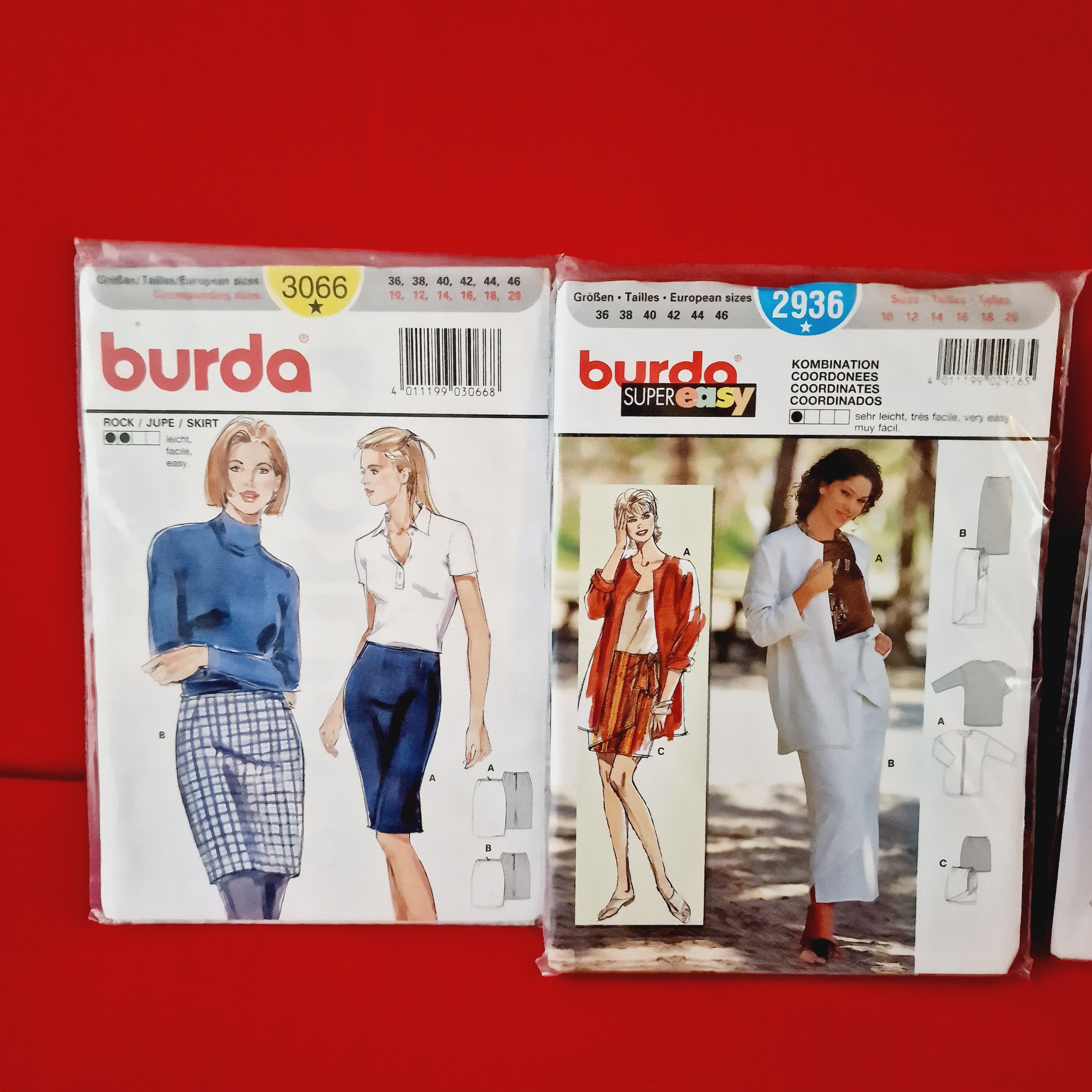 Vintage Burda Sewing Pattern Lot of 8 - Etsy