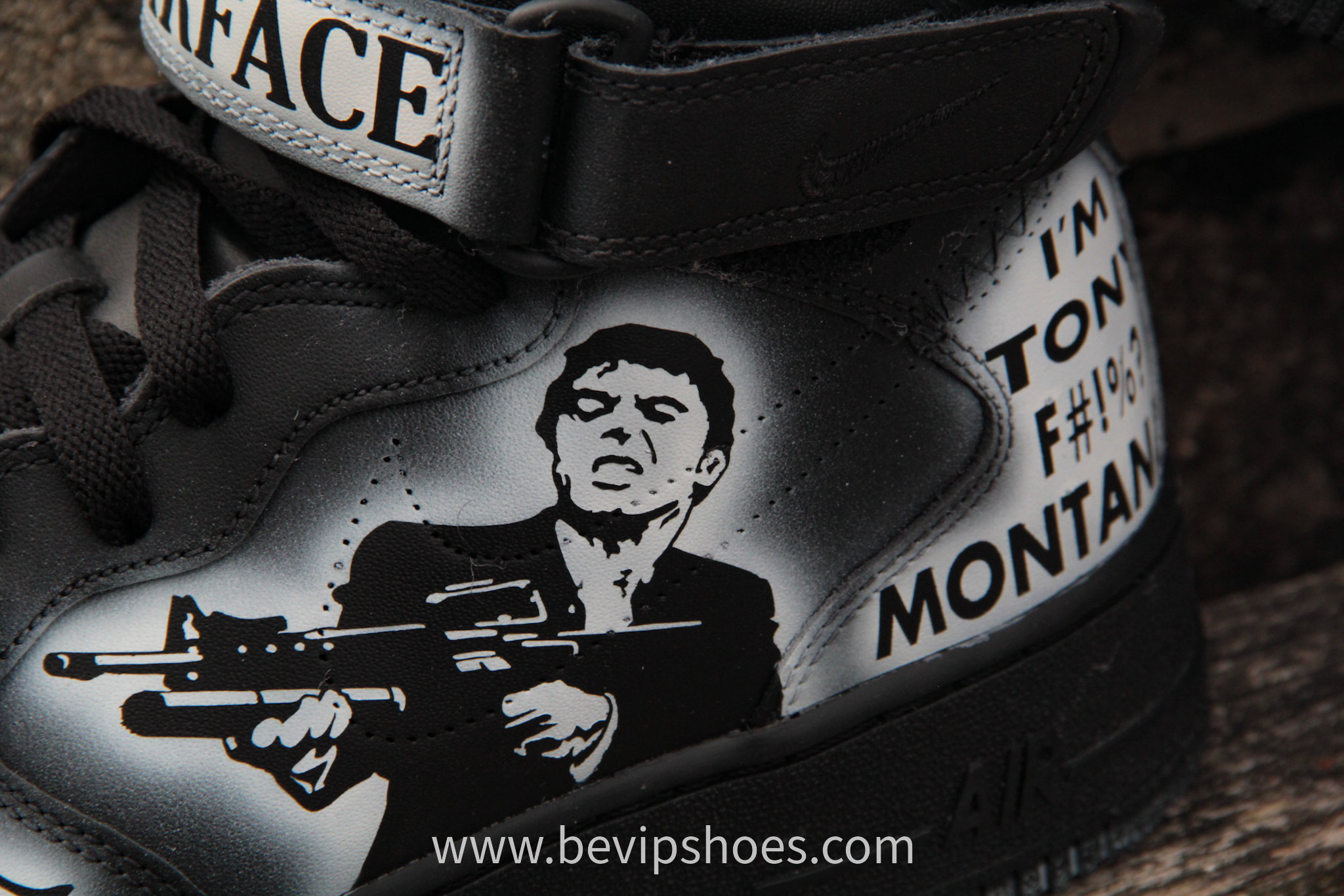 Nike air force 1 tony montana sales