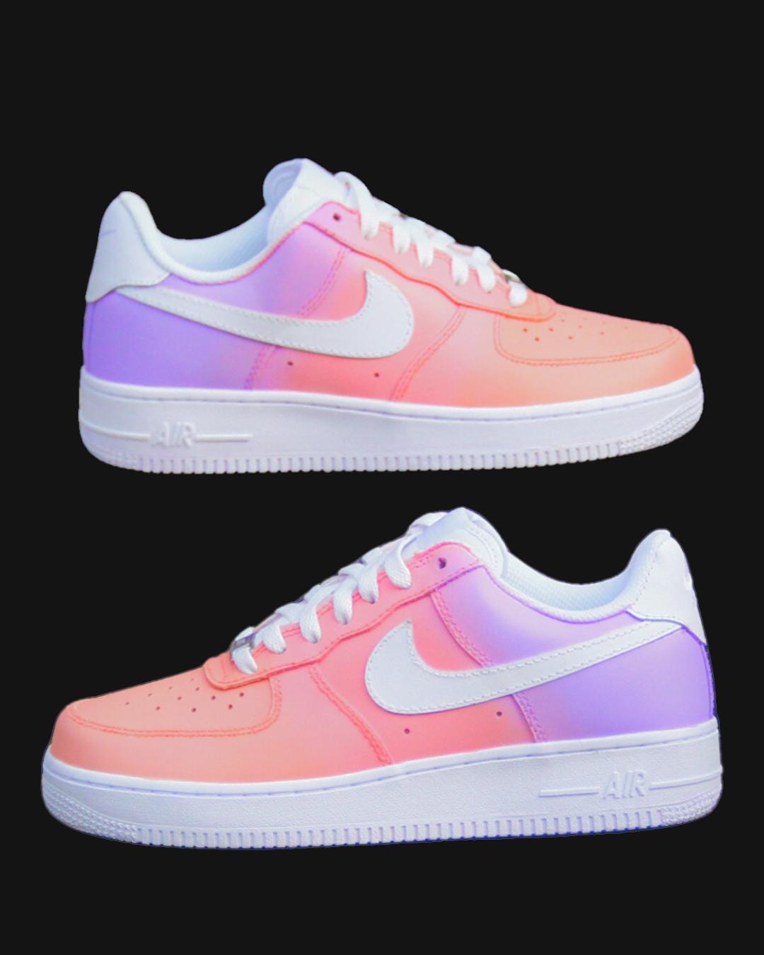 peach airforce ones
