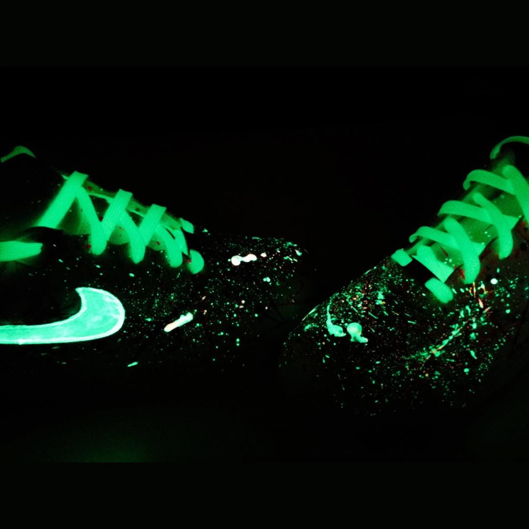 custom air force 1 glow in the dark